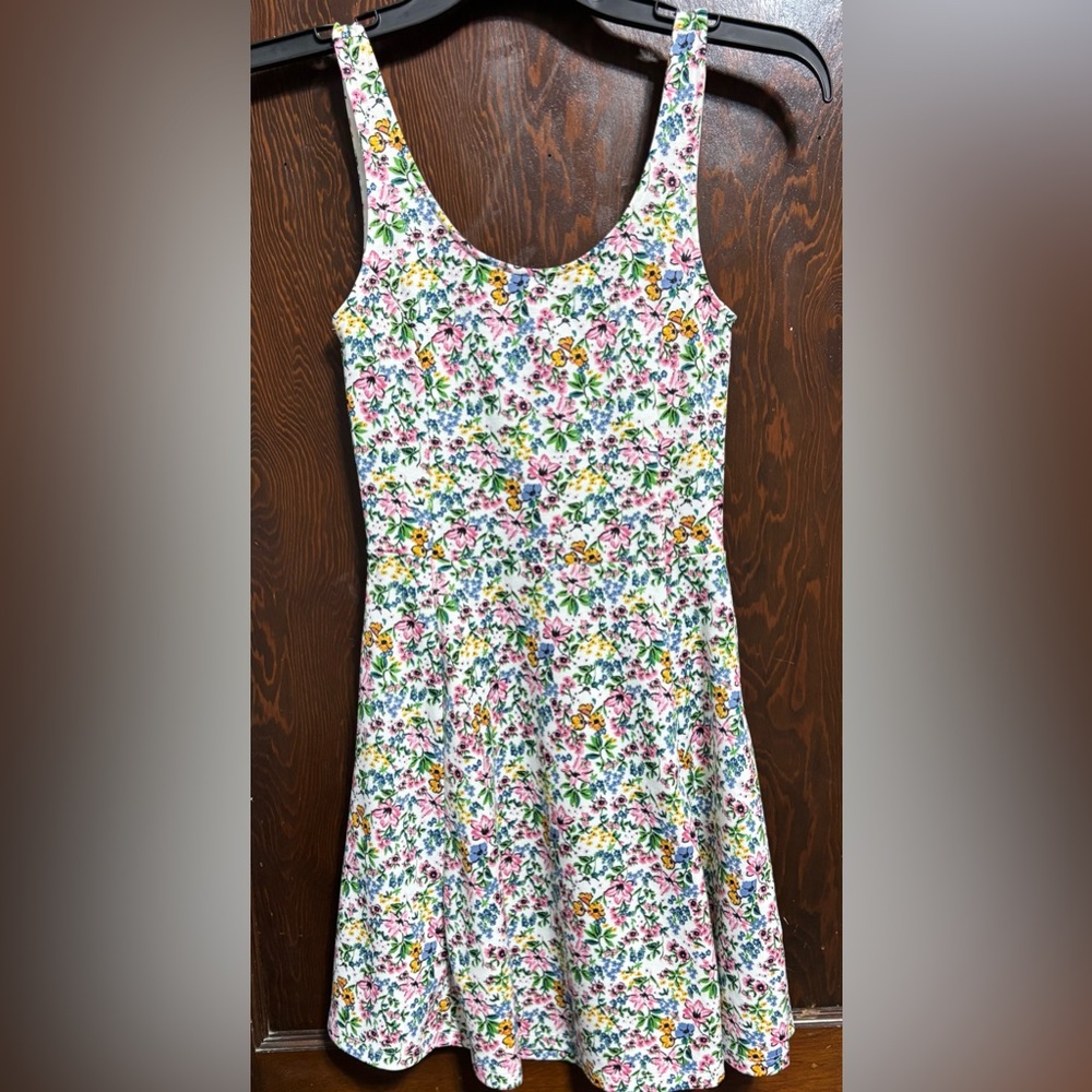 Divided By H&M Floral Print Sleeveless Mini Dress Womans Size 2 NWOT